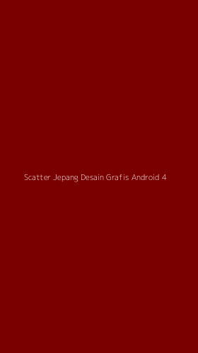 Tampilan Antarmuka Aplikasi Scatter Jepang Desain Grafis Android - 4