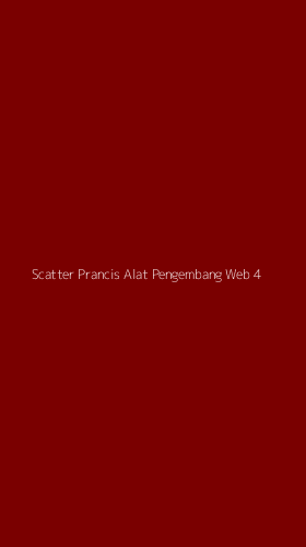 Tampilan Antarmuka Aplikasi Scatter Prancis Alat Pengembang Web - 4