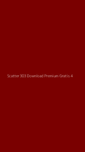 Tampilan Antarmuka Aplikasi Scatter303 Download Premium Gratis - 4