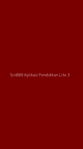 Tampilan Antarmuka Aplikasi Scn889 Aplikasi Pendidikan Lite - 3