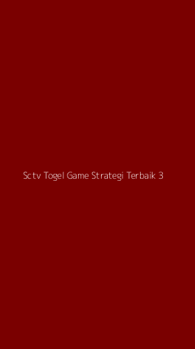 Tampilan Antarmuka Aplikasi Sctv Togel Game Strategi Terbaik - 3