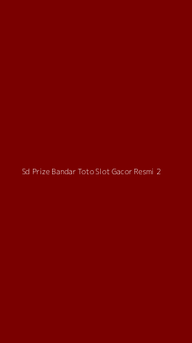 Tampilan Antarmuka Aplikasi Sd Prize Bandar Toto Slot Gacor Resmi - 2