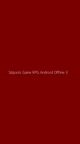 Tampilan Antarmuka Aplikasi Sdpools Game Rpg Android Offline - 3