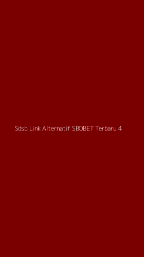 Tampilan Antarmuka Aplikasi Sdsb Link Alternatif Sbobet Terbaru - 4