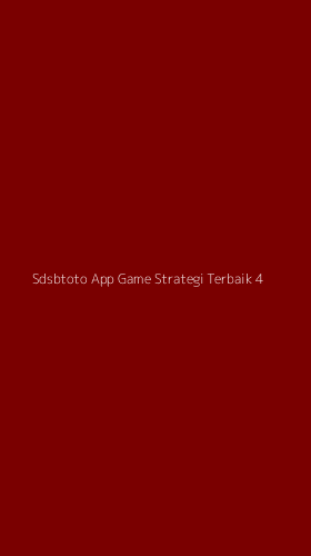 Tampilan Antarmuka Aplikasi Sdsbtoto App Game Strategi Terbaik - 4