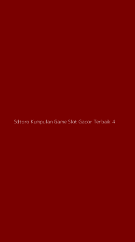 Tampilan Antarmuka Aplikasi Sdtoro Kumpulan Game Slot Gacor Terbaik - 4