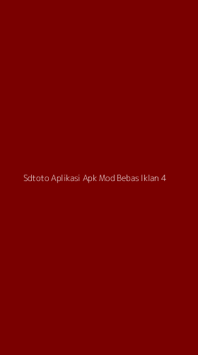 Tampilan Antarmuka Aplikasi Sdtoto Aplikasi Apk Mod Bebas Iklan - 4