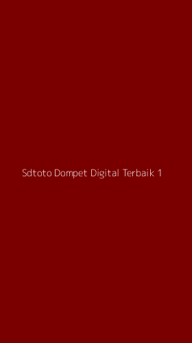 Tampilan Antarmuka Aplikasi Sdtoto Dompet Digital Terbaik - 1