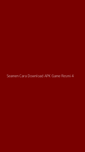 Tampilan Antarmuka Aplikasi Seamen Cara Download Apk Game Resmi - 4