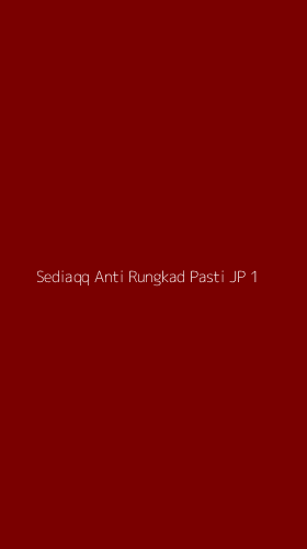 Tampilan Antarmuka Aplikasi Sediaqq Anti Rungkad Pasti Jp - 1