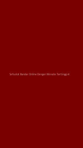 Tampilan Antarmuka Aplikasi Sefuslot Bandar Online Dengan Winrate Tertinggi - 4