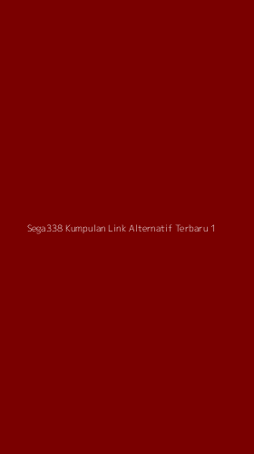 Tampilan Antarmuka Aplikasi Sega338 Kumpulan Link Alternatif Terbaru - 1