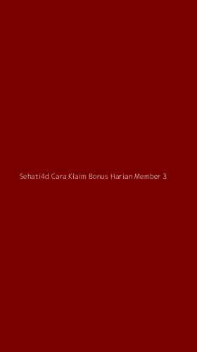 Tampilan Antarmuka Aplikasi Sehati4d Cara Klaim Bonus Harian Member - 3
