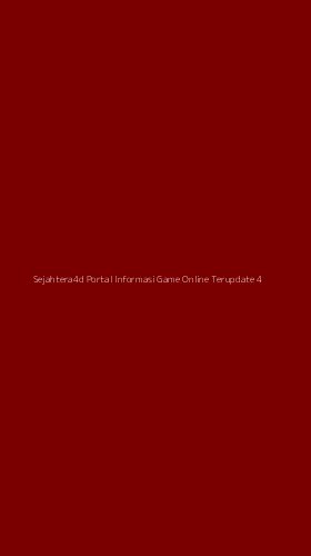 Tampilan Antarmuka Aplikasi Sejahtera4d Portal Informasi Game Online Terupdate - 4