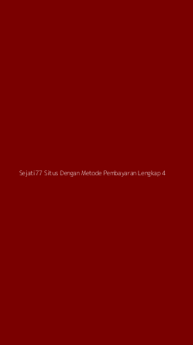 Tampilan Antarmuka Aplikasi Sejati77 Situs Dengan Metode Pembayaran Lengkap - 4