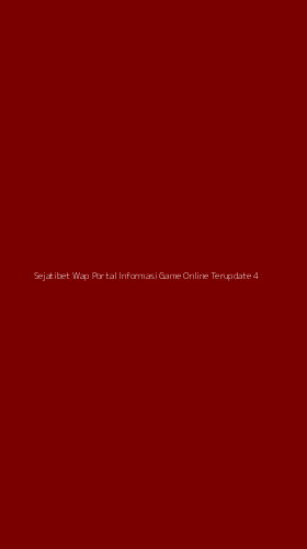 Tampilan Antarmuka Aplikasi Sejatibet Wap Portal Informasi Game Online Terupdate - 4