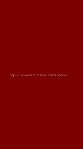 Tampilan Antarmuka Aplikasi Sejoli76 Aplikasi Portal Game Terbaik Android - 3