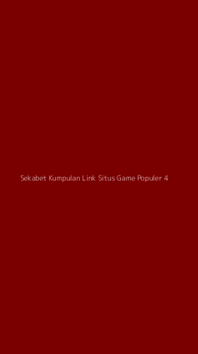 Tampilan Antarmuka Aplikasi Sekabet Kumpulan Link Situs Game Populer - 4
