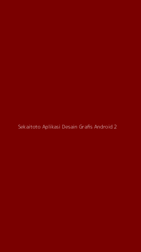 Tampilan Antarmuka Aplikasi Sekaitoto Aplikasi Desain Grafis Android - 2