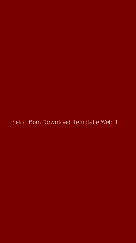 Tampilan Antarmuka Aplikasi Selot Bom Download Template Web - 1