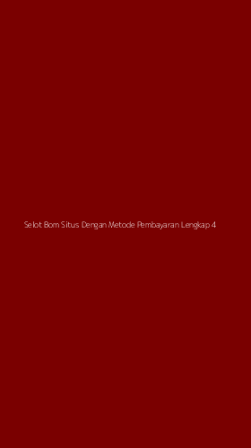 Tampilan Antarmuka Aplikasi Selot Bom Situs Dengan Metode Pembayaran Lengkap - 4