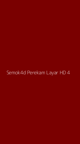 Tampilan Antarmuka Aplikasi Semok4d Perekam Layar Hd - 4