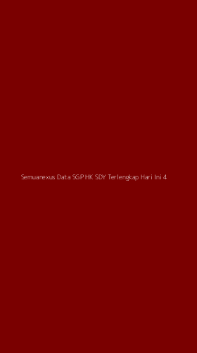 Tampilan Antarmuka Aplikasi Semuanexus Data Sgp Hk Sdy Terlengkap Hari Ini - 4