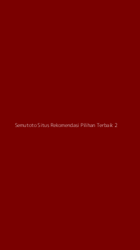 Tampilan Antarmuka Aplikasi Semutoto Situs Rekomendasi Pilihan Terbaik - 2
