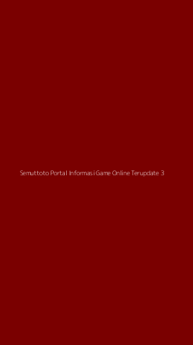 Tampilan Antarmuka Aplikasi Semuttoto Portal Informasi Game Online Terupdate - 3
