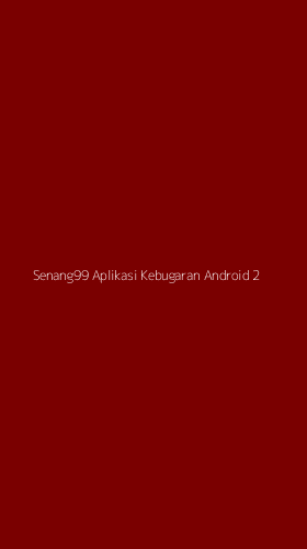Tampilan Antarmuka Aplikasi Senang99 Aplikasi Kebugaran Android - 2
