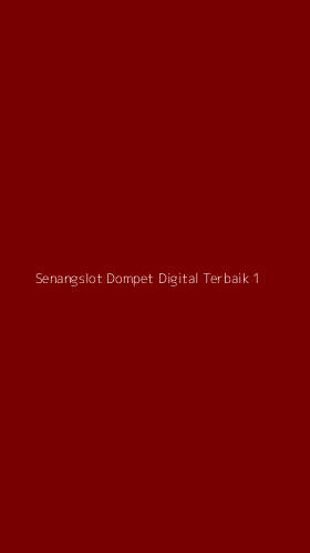 Tampilan Antarmuka Aplikasi Senangslot Dompet Digital Terbaik - 1