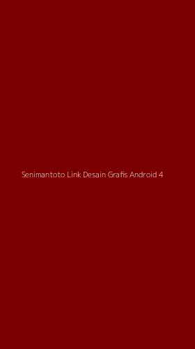 Tampilan Antarmuka Aplikasi Senimantoto Link Desain Grafis Android - 4