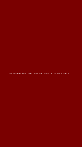 Tampilan Antarmuka Aplikasi Senimantoto Slot Portal Informasi Game Online Terupdate - 3