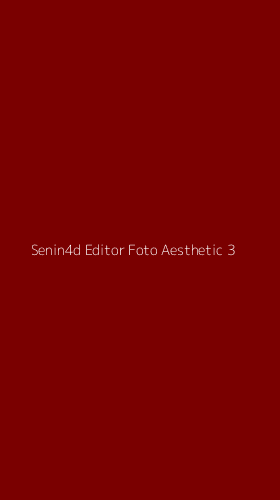 Tampilan Antarmuka Aplikasi Senin4d Editor Foto Aesthetic - 3