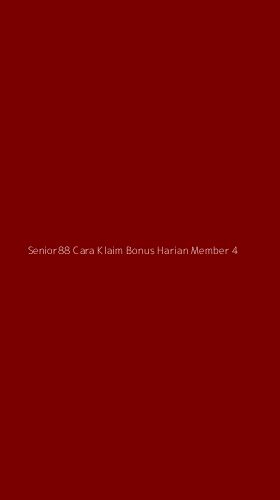 Tampilan Antarmuka Aplikasi Senior88 Cara Klaim Bonus Harian Member - 4