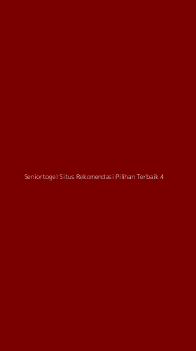 Tampilan Antarmuka Aplikasi Seniortogel Situs Rekomendasi Pilihan Terbaik - 4