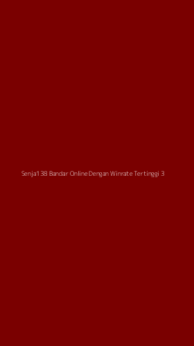 Tampilan Antarmuka Aplikasi Senja138 Bandar Online Dengan Winrate Tertinggi - 3