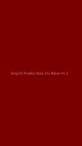 Tampilan Antarmuka Aplikasi Senju33 Prediksi Bola Jitu Malam Ini - 2