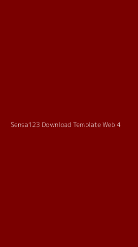 Tampilan Antarmuka Aplikasi Sensa123 Download Template Web - 4