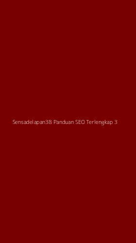 Tampilan Antarmuka Aplikasi Sensadelapan38 Panduan Seo Terlengkap - 3