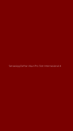 Tampilan Antarmuka Aplikasi Sensasiqq Daftar Akun Pro Slot Internasional - 4