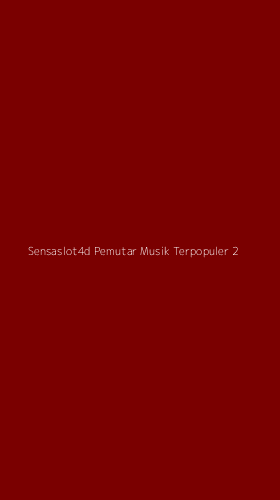 Tampilan Antarmuka Aplikasi Sensaslot4d Pemutar Musik Terpopuler - 2