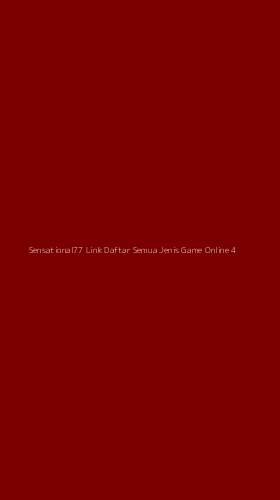 Tampilan Antarmuka Aplikasi Sensational77 Link Daftar Semua Jenis Game Online - 4