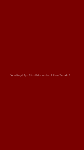 Tampilan Antarmuka Aplikasi Serasitogel App Situs Rekomendasi Pilihan Terbaik - 3