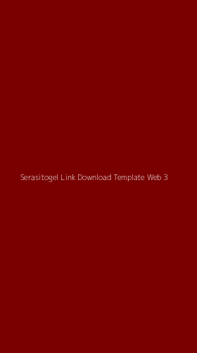 Tampilan Antarmuka Aplikasi Serasitogel Link Download Template Web - 3