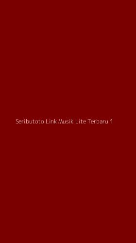 Tampilan Antarmuka Aplikasi Seributoto Link Musik Lite Terbaru - 1
