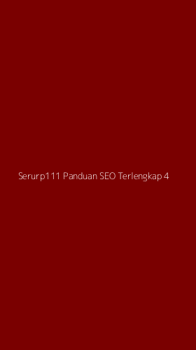 Tampilan Antarmuka Aplikasi Serurp111 Panduan Seo Terlengkap - 4