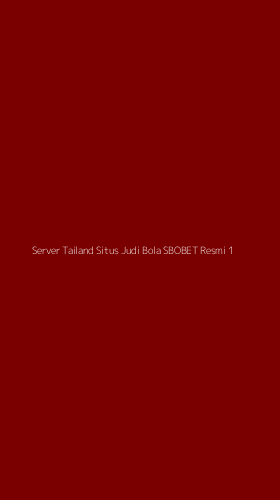 Tampilan Antarmuka Aplikasi Server Tailand Situs Judi Bola Sbobet Resmi - 1