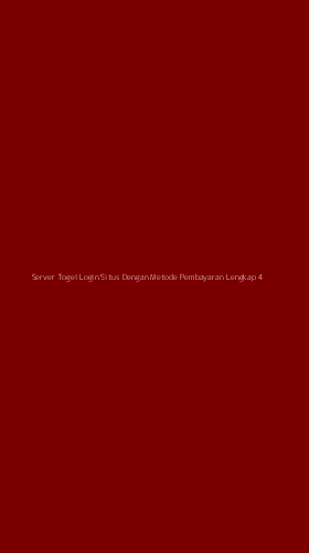 Tampilan Antarmuka Aplikasi Server Togel Login Situs Dengan Metode Pembayaran Lengkap - 4