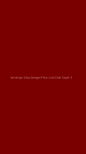 Tampilan Antarmuka Aplikasi Serverqiu Situs Dengan Fitur Live Chat Cepat - 3